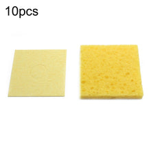 Load image into Gallery viewer, Soldering Iron Tin Remover Cleaning Cotton Wood Pulp Sponge,Spec: Thin Square 6x6cm, Thin Square 6x6cm, Thin Rectangular 3.5x5cm, Thin Round 5.1cm, Thickened Square 6x6cm, Thickened Rectangular 3.5x5cm, Thickened  Round 5.1cm