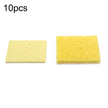 Load image into Gallery viewer, Soldering Iron Tin Remover Cleaning Cotton Wood Pulp Sponge,Spec: Thin Square 6x6cm, Thin Square 6x6cm, Thin Rectangular 3.5x5cm, Thin Round 5.1cm, Thickened Square 6x6cm, Thickened Rectangular 3.5x5cm, Thickened  Round 5.1cm