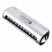 Load image into Gallery viewer, Vehicle Safety Hammer Temporary Parking Phone Number Plate