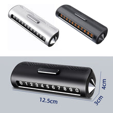 Load image into Gallery viewer, Vehicle Safety Hammer Temporary Parking Phone Number Plate