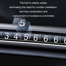 Load image into Gallery viewer, Vehicle Safety Hammer Temporary Parking Phone Number Plate