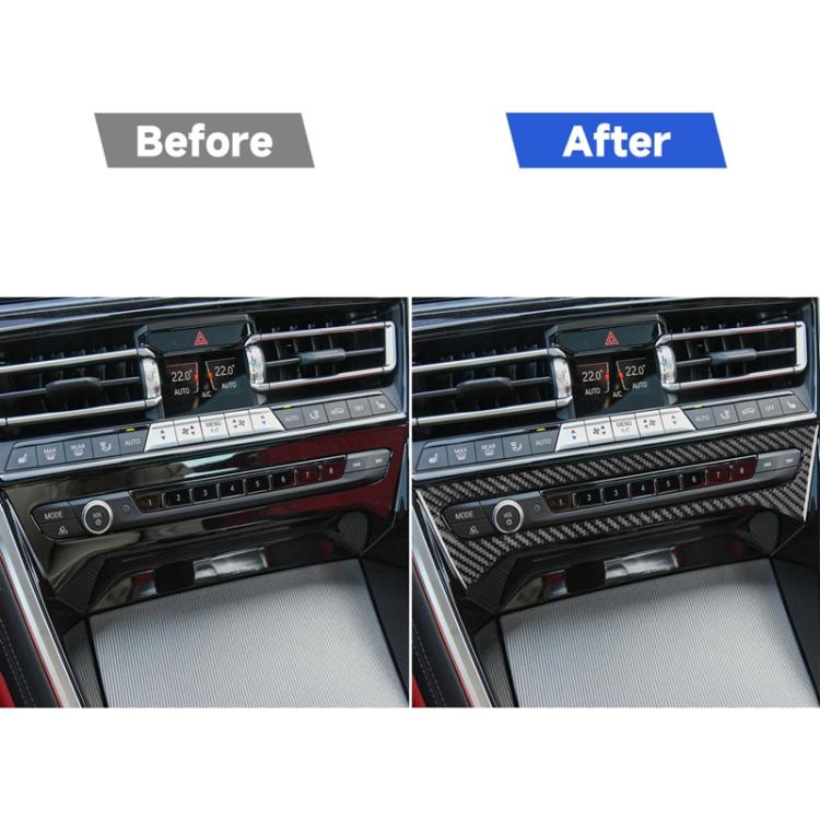 For 2019-2024 BMW 8 Series G14 Universal CD Panel Sticker for Left and Right Drive