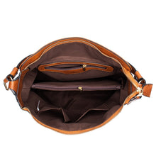 Load image into Gallery viewer, 7871 Large Capacity Adjustable Leather Tote Bag Multi-compartment Shoulder Bag, Red, Blue, Black, Coffee, Grey, Pink, Brown, Purple Red, 2-In-1 Brown, 2-In-1 Black, 2-In-1 Purple Red, 2-In-1 Blue, 2-In-1 Gray, 2-In-1 Red, 2-In-1 Pink