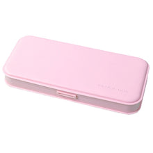 Load image into Gallery viewer, WJ-WJH-2 Plastic Compartment Large-capacity Shatter-resistant Flip-top Stationery Box, Pink, Blue, White, Grey