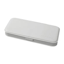 Load image into Gallery viewer, WJ-WJH-2 Plastic Compartment Large-capacity Shatter-resistant Flip-top Stationery Box, Pink, Blue, White, Grey