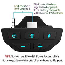 Load image into Gallery viewer, For Microsoft XBOX One S / X / Elite HS-XO193A Gamepad Sound Enhancer 3.5mm Converter Headphone Adapter, For XBOX One S / X / Elite
