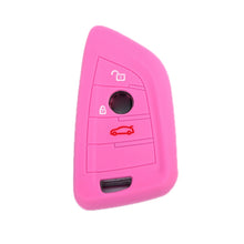 Load image into Gallery viewer, For BMW 1 Series X4/X2/XM5 2pcs Soft Silicone Remote Key Cover, Red, Rose Red, Pink, Sea Blue, Luminous Blue, Dark Gray