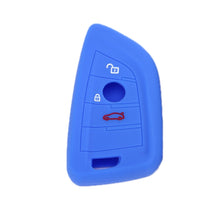 Load image into Gallery viewer, For BMW 1 Series X4/X2/XM5 2pcs Soft Silicone Remote Key Cover, Red, Rose Red, Pink, Sea Blue, Luminous Blue, Dark Gray