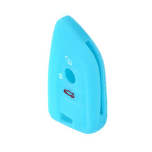 Load image into Gallery viewer, For BMW 1 Series X4/X2/XM5 2pcs Soft Silicone Remote Key Cover, Red, Rose Red, Pink, Sea Blue, Luminous Blue, Dark Gray
