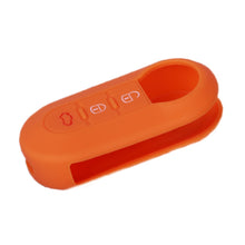 Load image into Gallery viewer, For Fiat 500 2pcs Folding 3 Button Remote Control Silicone Case