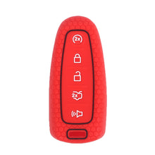 Load image into Gallery viewer, For Ford Edge/Explorer 2pcs 5-Button Key Silicone Case, Black, Red, Pink, Sea Blue