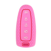 Load image into Gallery viewer, For Ford Edge/Explorer 2pcs 5-Button Key Silicone Case, Black, Red, Pink, Sea Blue
