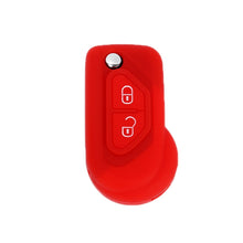 Load image into Gallery viewer, For Citroen C5/Elysee 2pcs Silicone Key Protector, Black, Red, Orange, Sea Blue, Pink, Apple Green