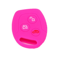 Load image into Gallery viewer, For Ford Transit/Focus 2pcs 3-Button Silicone Key Protector, Rose Red, Pink, Orange, Sea ??Blue, Sky Blue, New Green