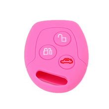 Load image into Gallery viewer, For Ford Transit/Focus 2pcs 3-Button Silicone Key Protector, Rose Red, Pink, Orange, Sea ??Blue, Sky Blue, New Green