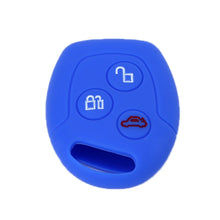 Load image into Gallery viewer, For Ford Transit/Focus 2pcs 3-Button Silicone Key Protector, Rose Red, Pink, Orange, Sea ??Blue, Sky Blue, New Green