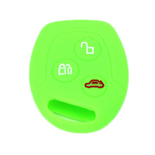 Load image into Gallery viewer, For Ford Transit/Focus 2pcs 3-Button Silicone Key Protector, Rose Red, Pink, Orange, Sea ??Blue, Sky Blue, New Green