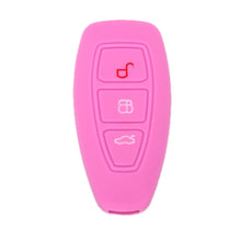 Load image into Gallery viewer, For Ford Focus/Mondeo 2pcs Folding Three-Button Key Protect Cover, Red, Pink, Orange, Yellow, Sky Blue, New Green, Purple, Black