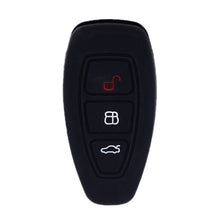Load image into Gallery viewer, For Ford Focus/Mondeo 2pcs Folding Three-Button Key Protect Cover, Red, Pink, Orange, Yellow, Sky Blue, New Green, Purple, Black