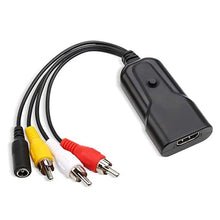 Load image into Gallery viewer, K13W HDMI To AV 1080P HD Converter, Cable Length: 0.5m, K13W HDMI to AV