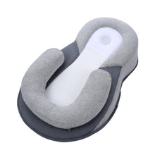 Load image into Gallery viewer, Baby Breastfeeding Pillow Lying Feeding Baby Anti-spitting Milk Slope Pad, Pillow Gray