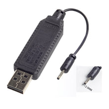 Load image into Gallery viewer, 3.7V 2.0 Straight Header Lithium Battery Charging Cable With Reverse Polarity Protection