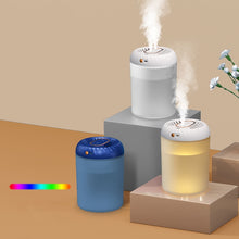Load image into Gallery viewer, 3000ml Double Nozzle Humidifier with Timing Digital Display and Colorful Ambient Light