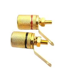 Load image into Gallery viewer, 10pcs Speaker Gold-plated 4MM Banana Plug Terminal, 10 in 1