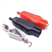 Load image into Gallery viewer, 2pcs 20A 75mm High Current All-Inclusive Spring Alligator Clip