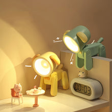 Load image into Gallery viewer, Rechargeable DIY Cartoon Night Light Desktop Ornament Mini Table Lamp