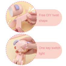 Load image into Gallery viewer, Rechargeable DIY Cartoon Night Light Desktop Ornament Mini Table Lamp