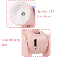 Load image into Gallery viewer, Rechargeable DIY Cartoon Night Light Desktop Ornament Mini Table Lamp