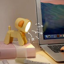 Load image into Gallery viewer, Rechargeable DIY Cartoon Night Light Desktop Ornament Mini Table Lamp