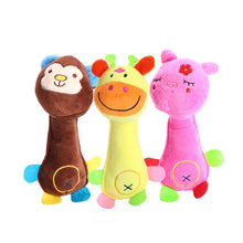 Load image into Gallery viewer, Dog Toys Plush Sound Toys Bite Resistant Teething Dog Supplies, Monkey, Pig, Deer