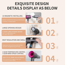 Load image into Gallery viewer, For Dyson Hair Dryer Straight Nozzle Attachment Hair Styling Plate Clamp, Straight Nozzle