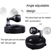 Load image into Gallery viewer, TL006-SIN Jewelry Art Exhibition USB Charging Decorative Wall-mounted LED Spotlights, Charging without Remote Control, Charging with Remote Control