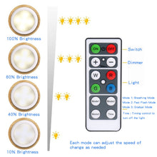 Load image into Gallery viewer, Ambience Pat Light Bedside Eye Protection Night Light, White Light Battery, RGBW Color Light Battery, RGBW Color Light Charging