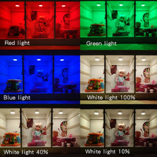 Load image into Gallery viewer, Ambience Pat Light Bedside Eye Protection Night Light, White Light Battery, RGBW Color Light Battery, RGBW Color Light Charging