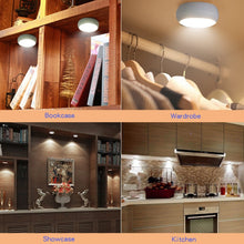 Load image into Gallery viewer, Ambience Pat Light Bedside Eye Protection Night Light, White Light Battery, RGBW Color Light Battery, RGBW Color Light Charging