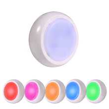 Load image into Gallery viewer, Ambience Pat Light Bedside Eye Protection Night Light, White Light Battery, RGBW Color Light Battery, RGBW Color Light Charging
