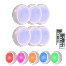 Load image into Gallery viewer, Ambience Pat Light Bedside Eye Protection Night Light, White Light Battery, RGBW Color Light Battery, RGBW Color Light Charging