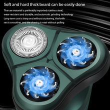 Load image into Gallery viewer, Smart Electric Shaver LCD Digital Display Three-head USB Rechargeable Floating Razor, Standard Version, 3 In 1, 4 In 1