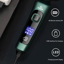Load image into Gallery viewer, Smart Electric Shaver LCD Digital Display Three-head USB Rechargeable Floating Razor, Standard Version, 3 In 1, 4 In 1