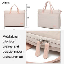 Load image into Gallery viewer, For MacBook 13.3-14 Inches MAHOO 10188 Ultra-Thin Hand Computer Bag Messenger Laptop Bag, Khaki, Dark Blue, Gray, Gray+Gray PU Power Bag, Dark Blue+Black PU Power Bag, Khaki+Gray PU Power Bag, Gray+Gray Mouse Pad, Dark Blue+Black Mouse Pad             ...