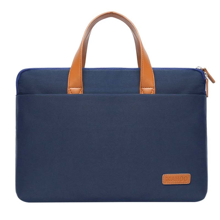 For MacBook 13.3-14 Inches MAHOO 10188 Ultra-Thin Hand Computer Bag Messenger Laptop Bag, Khaki, Dark Blue, Gray, Gray+Gray PU Power Bag, Dark Blue+Black PU Power Bag, Khaki+Gray PU Power Bag, Gray+Gray Mouse Pad, Dark Blue+Black Mouse Pad             ...