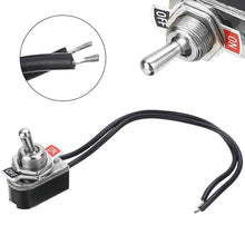 Load image into Gallery viewer, 10pcs Mini Toggle Two-position Rocker Switch With Wire, KNS-1