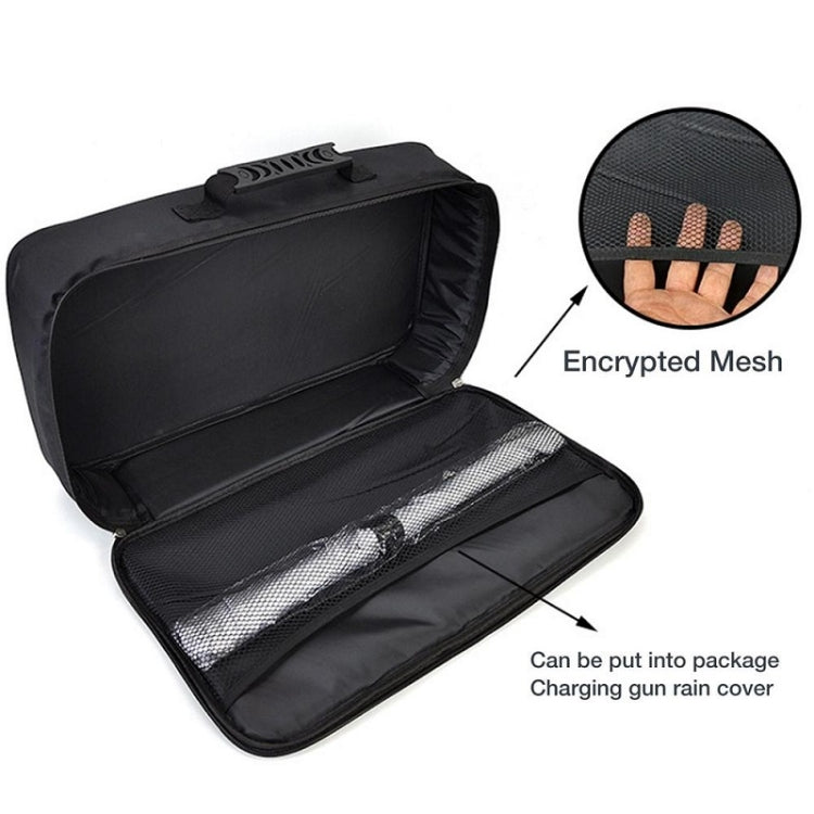 Electric Car Fireproof Charger Storage Bag, Material:, Square Oxford Cloth, Square Flame Retardant, Rectangular Oxford Cloth, Rectangular Flame Retardant