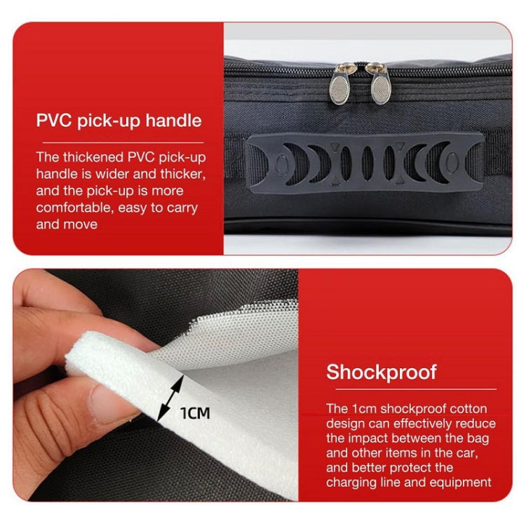 Electric Car Fireproof Charger Storage Bag, Material:, Square Oxford Cloth, Square Flame Retardant, Rectangular Oxford Cloth, Rectangular Flame Retardant