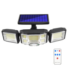 Load image into Gallery viewer, Remote Control Solar Wall Light LED Triple Rotation Sensor Flood Light, 192LED Integrated, 192COB Integrated, 192LED Split, 192COB Split