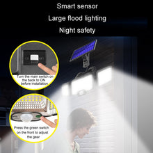 Load image into Gallery viewer, Remote Control Solar Wall Light LED Triple Rotation Sensor Flood Light, 192LED Integrated, 192COB Integrated, 192LED Split, 192COB Split